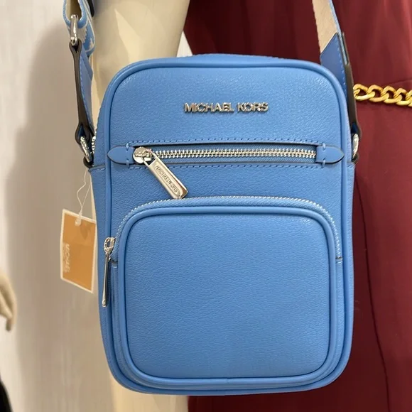 MICHAEL KORS Jet Set Medium Leather Crossbody Bag Flight
Sth Pacific
NWT - Picture 16 of 16